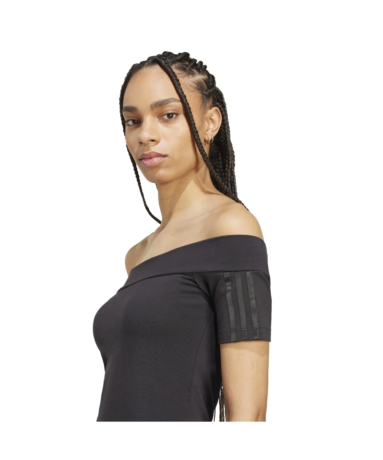 Женская футболка Adidas BANDEAU SS — фото 2