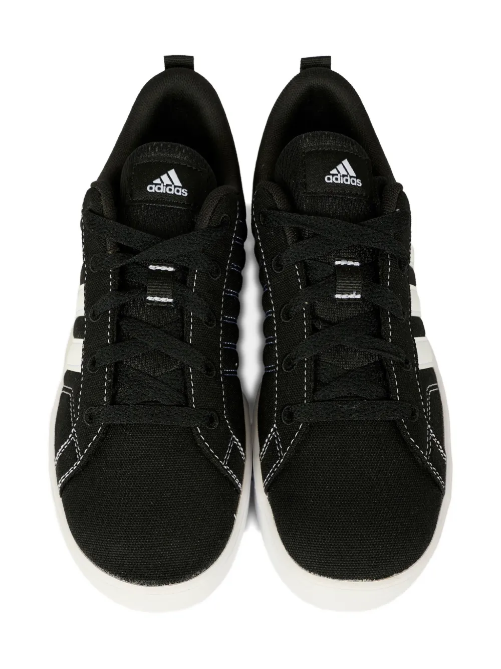 Кроссовки с тремя полосками Adidas Kids, черный — фото 4