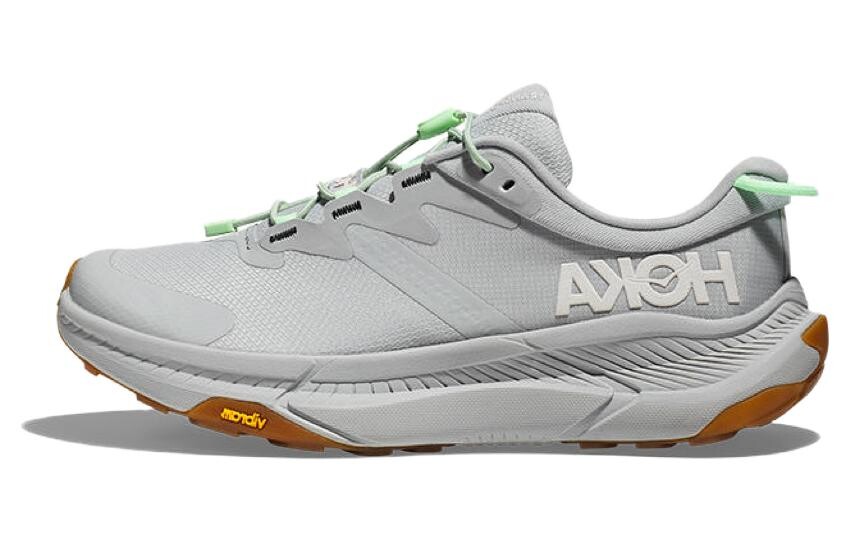 

Кроссовки HOKA ONE ONE Transport Harbor Mist Lime Glow Women's, серый