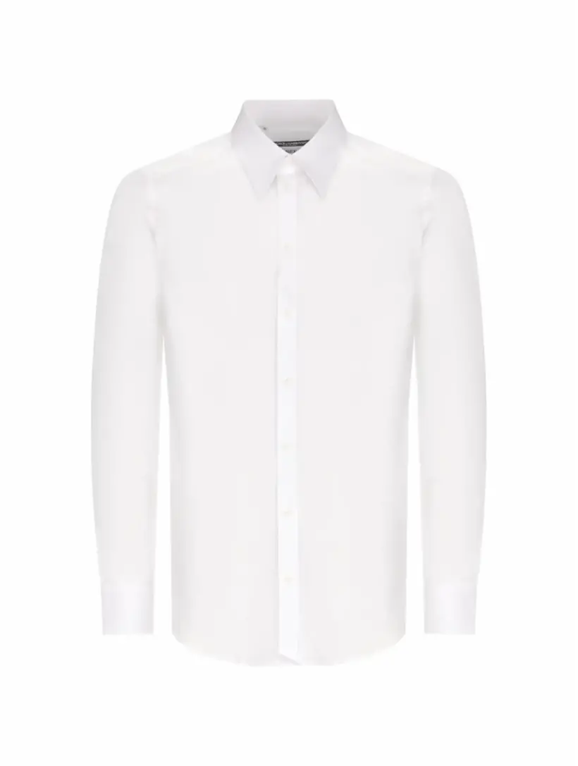 

Рубашка из поплина Dolce&Gabbana, белый