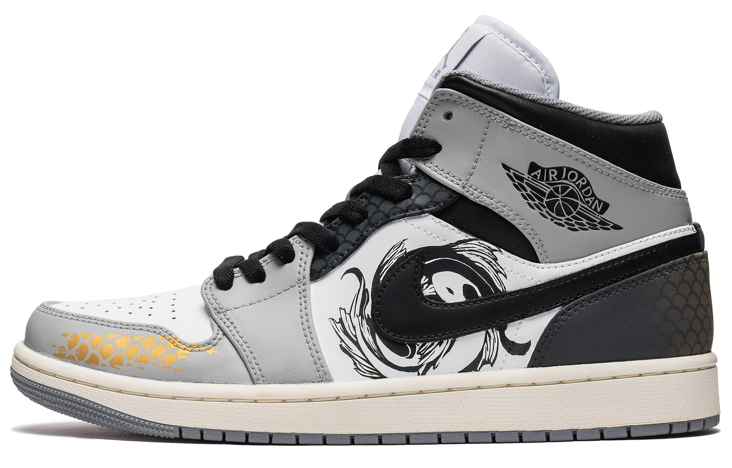 

Jordan Air Jordan 1 винтажные баскетбольные кроссовки мужские, Light Gray
