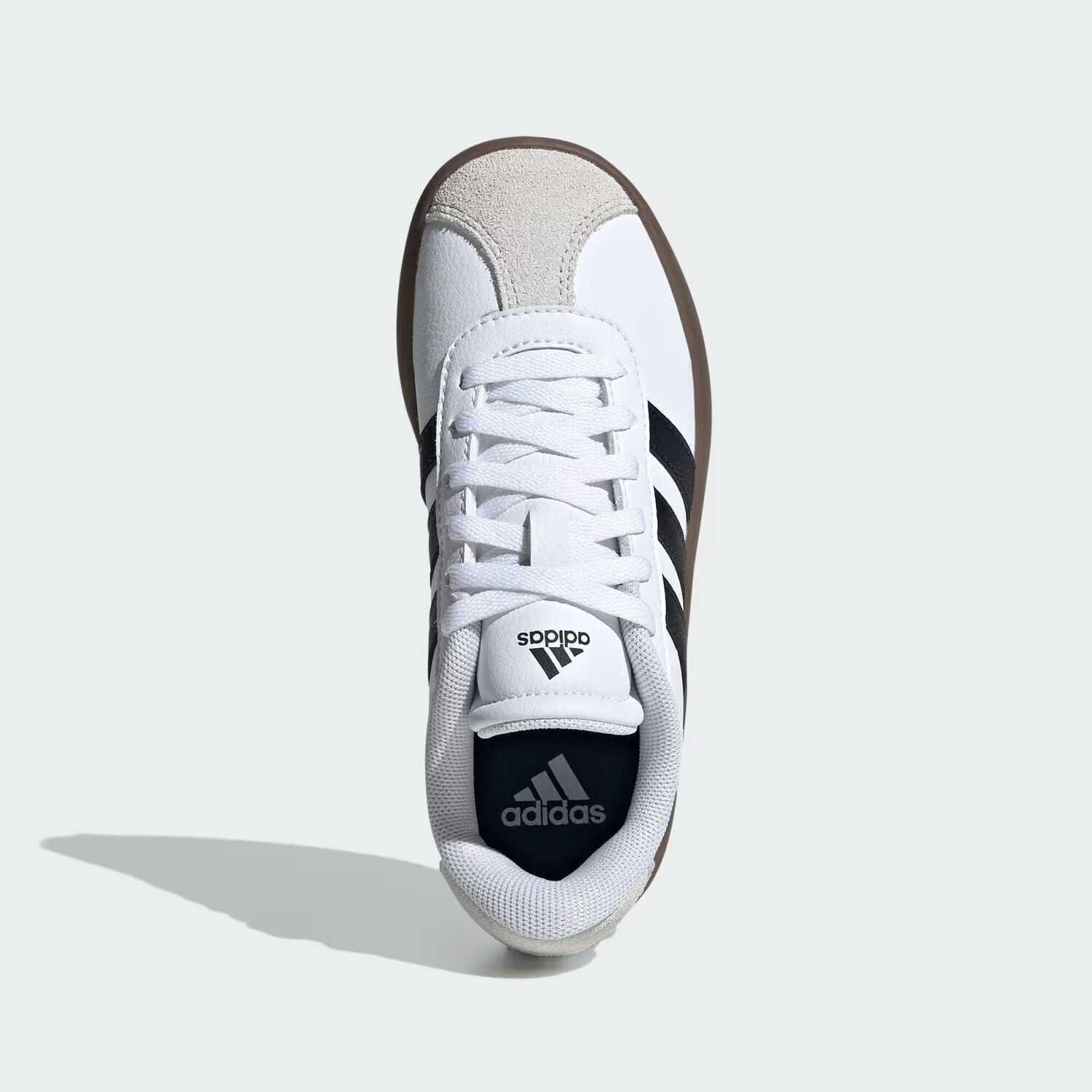 Кроссовки VL Court 3.0 Детские Adidas, цвет Cloud White/Core Black/Grey One — фото 2
