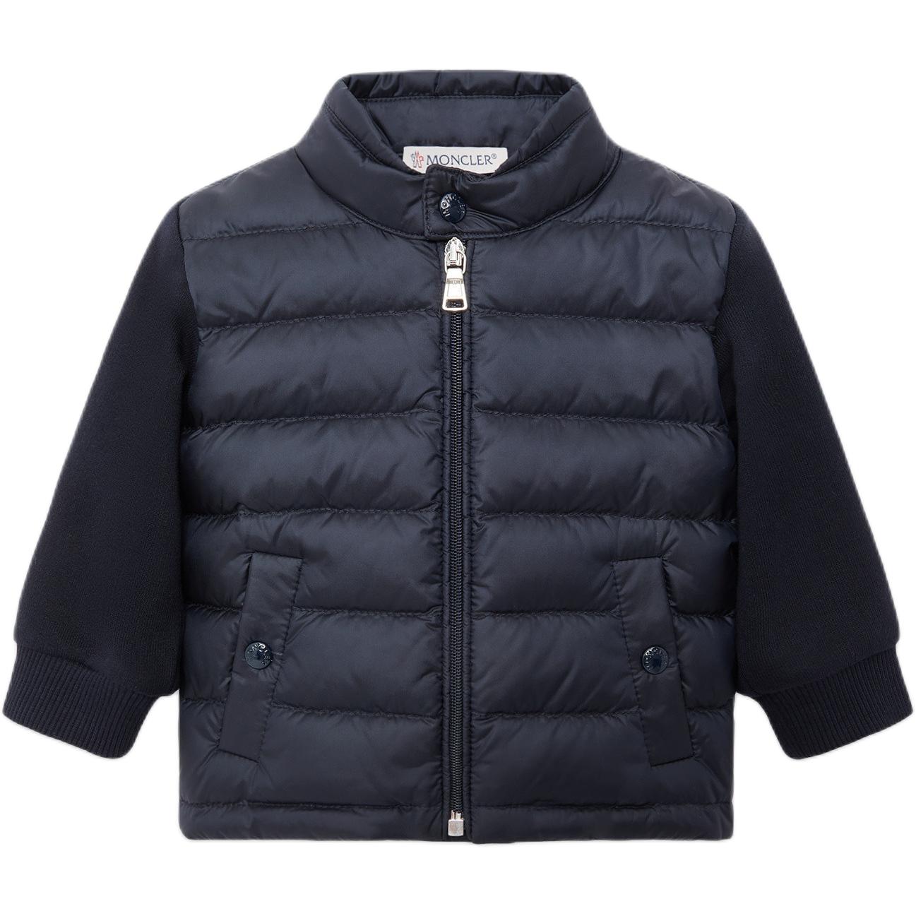 

Детский топ для малышей Moncler, синий