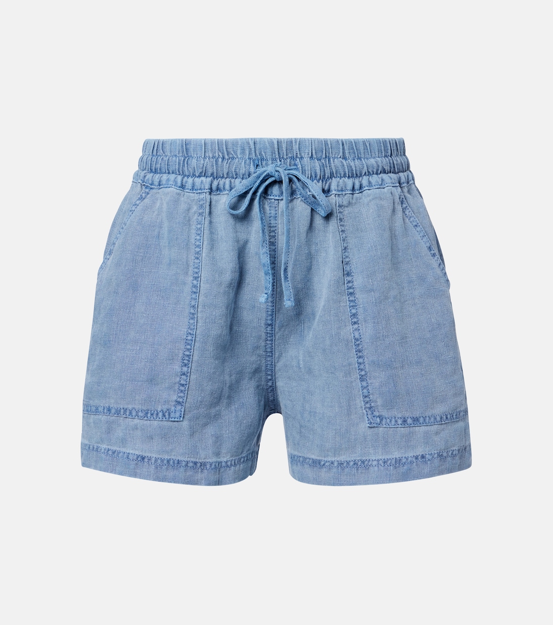 

Льняные шорты Sutton Velvet, Indigo