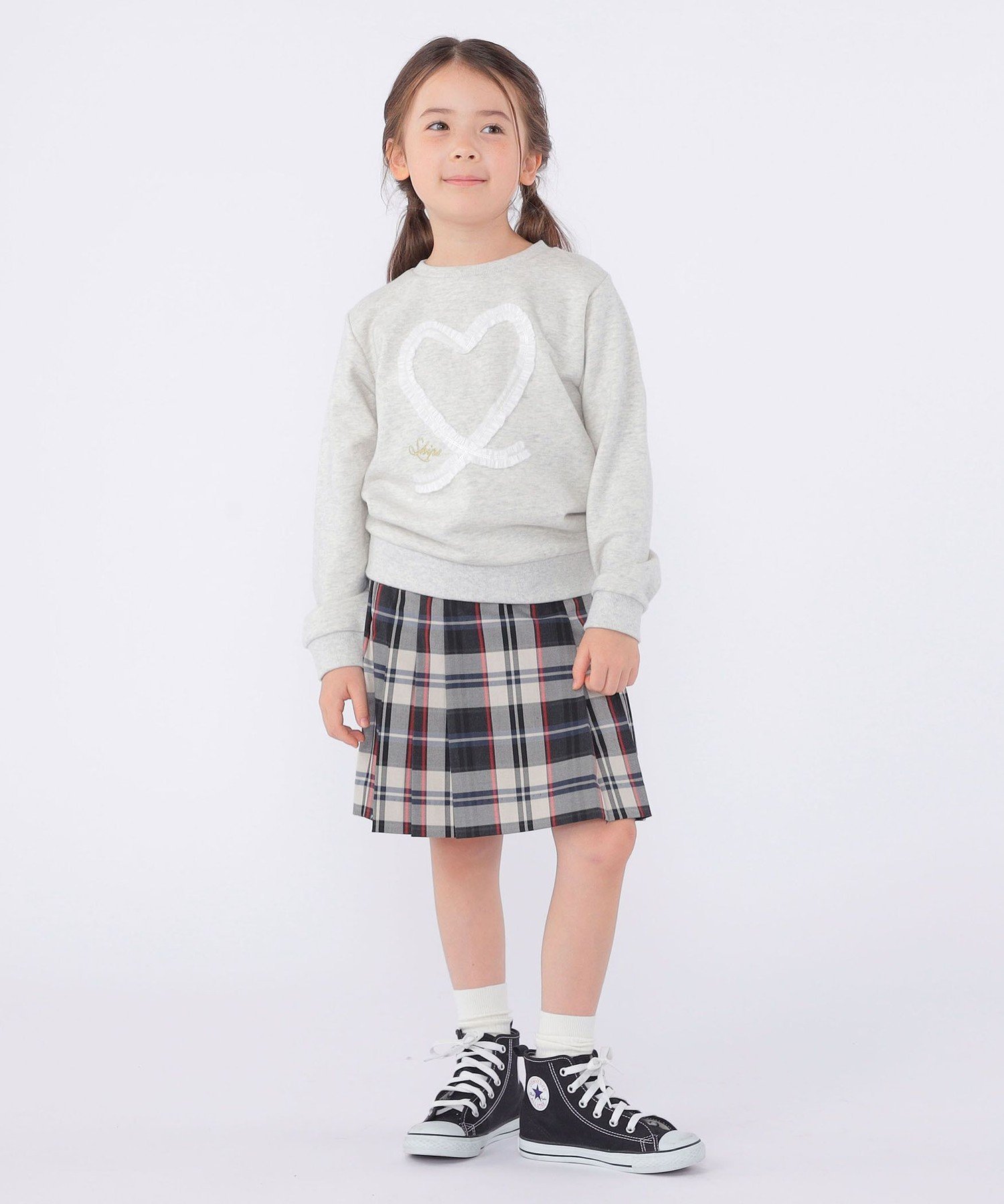 Детская юбка в клетку: 100–130 см SHIPS KIDS, Beige