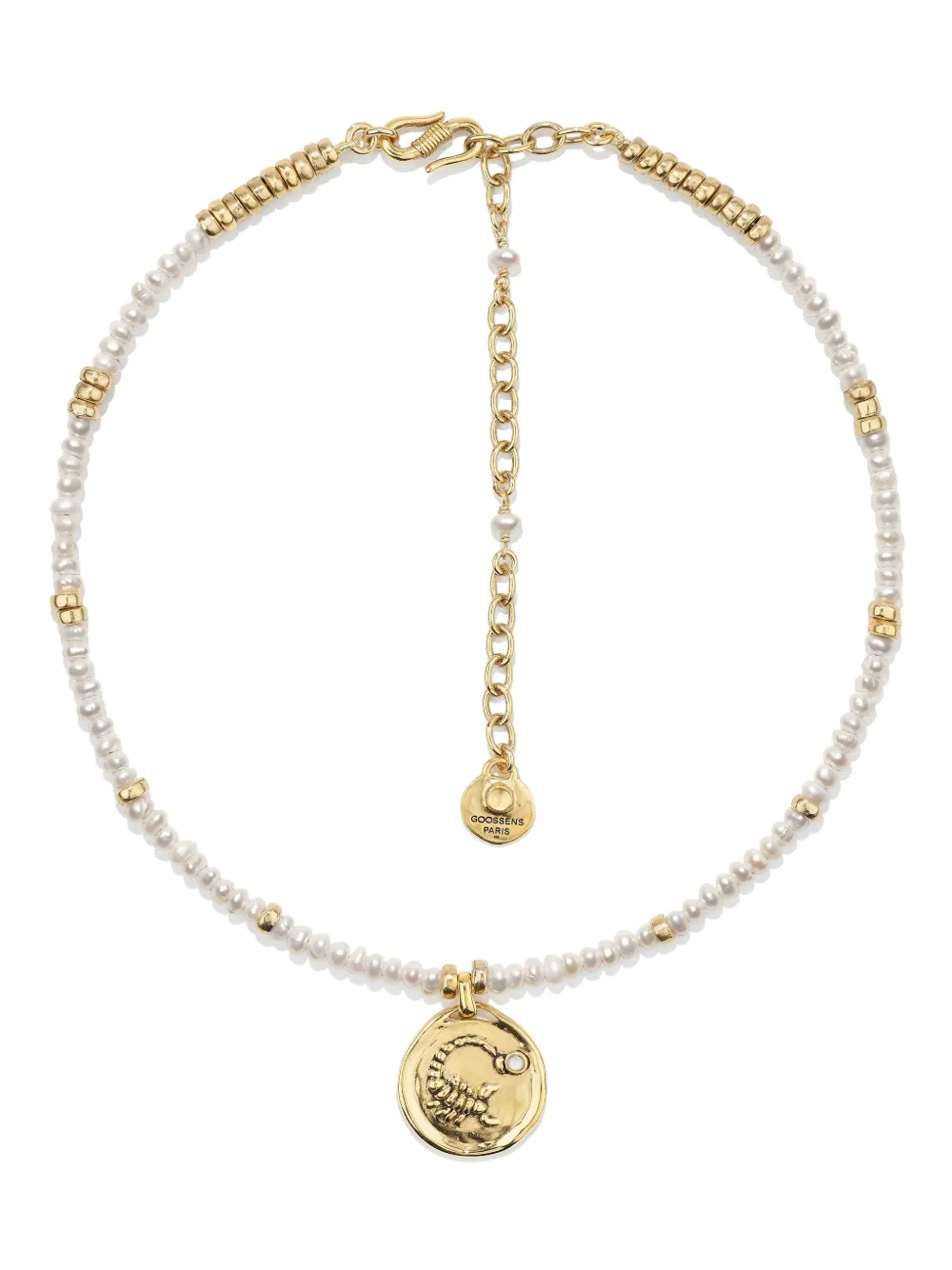 

Колье Astro Scorpio Pearls Goossens, золотой