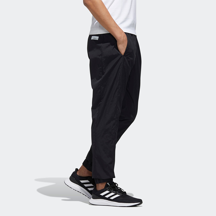 Спортивные брюки джоггеры мужские черные Adidas Neo — фото 4
