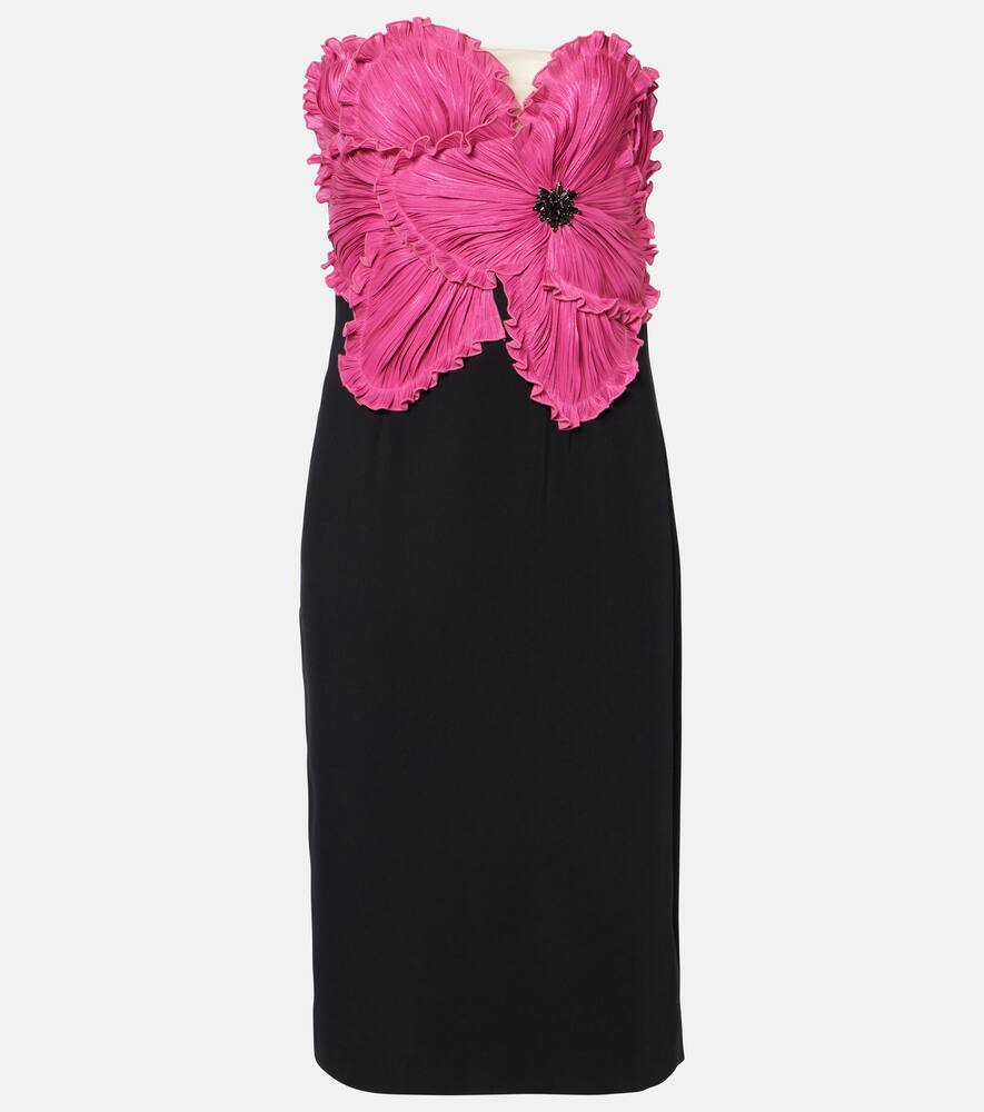 

Платье-бюстье Callula с кристаллами Costarellos, Magenta (1279)-Black(001)