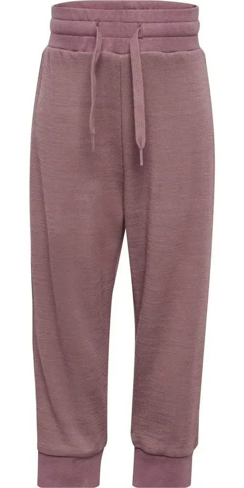 Спортивные штаны из мериносовой шерсти Hummel, лиловый — фото 3