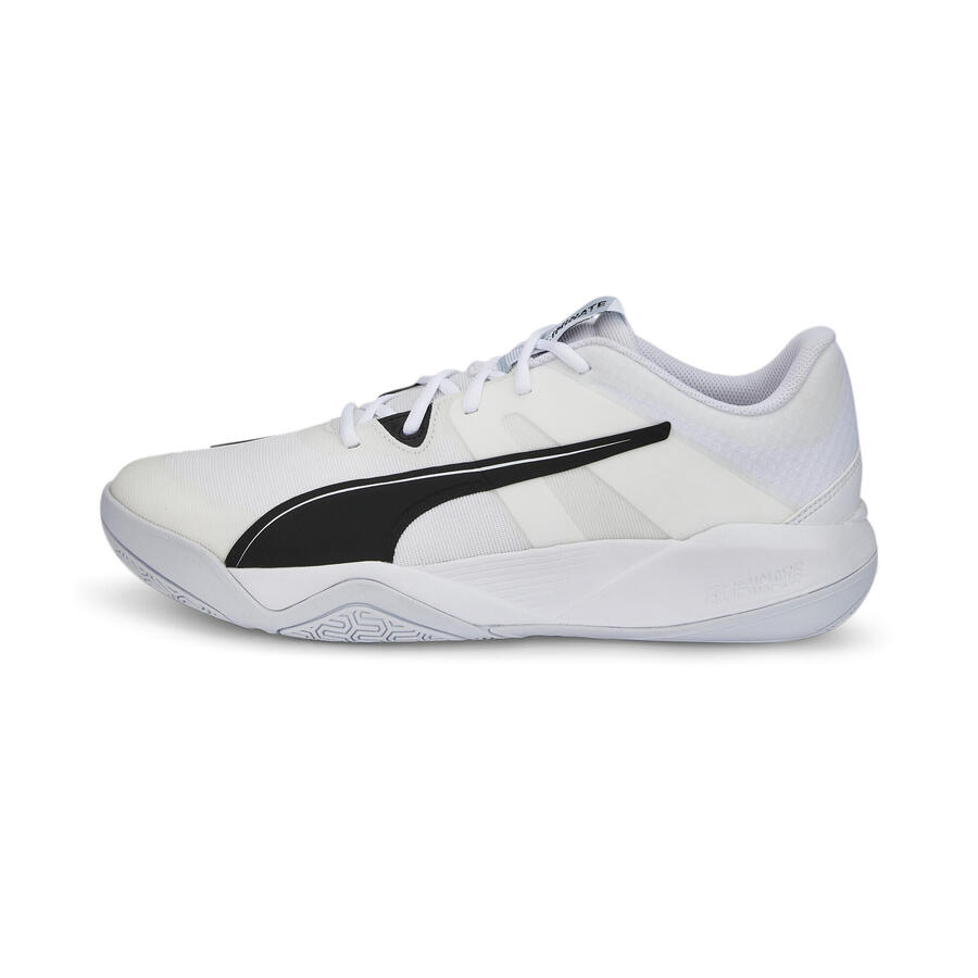 Кроссовки Eliminate Pro II для занятий спортом в помещении, мужские, PUMA, белые, чёрные, нитро-синие — фото 3