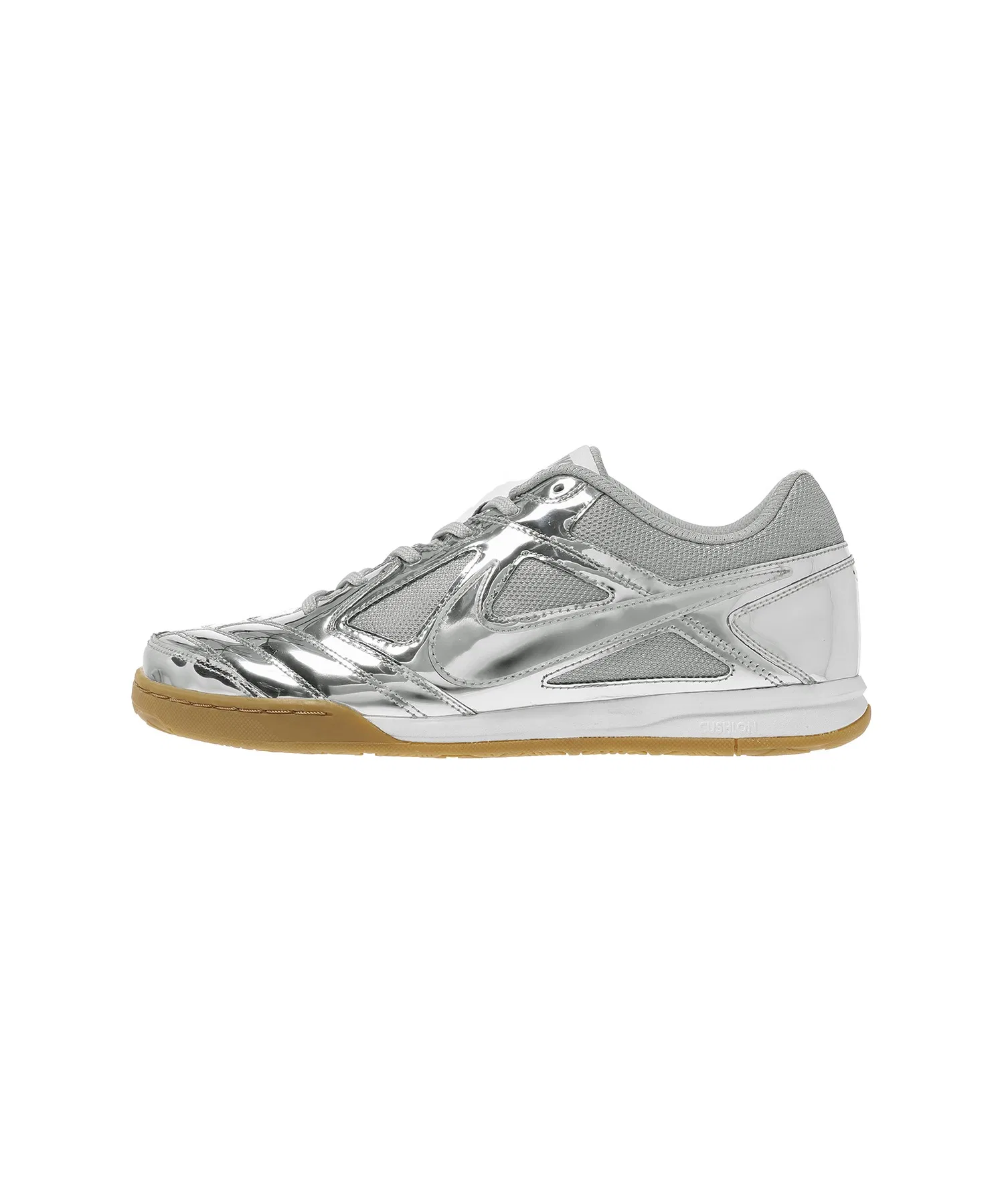 Мужские кроссовки NIKE GATO LV8 IB3566-001 серебряные — фото 2