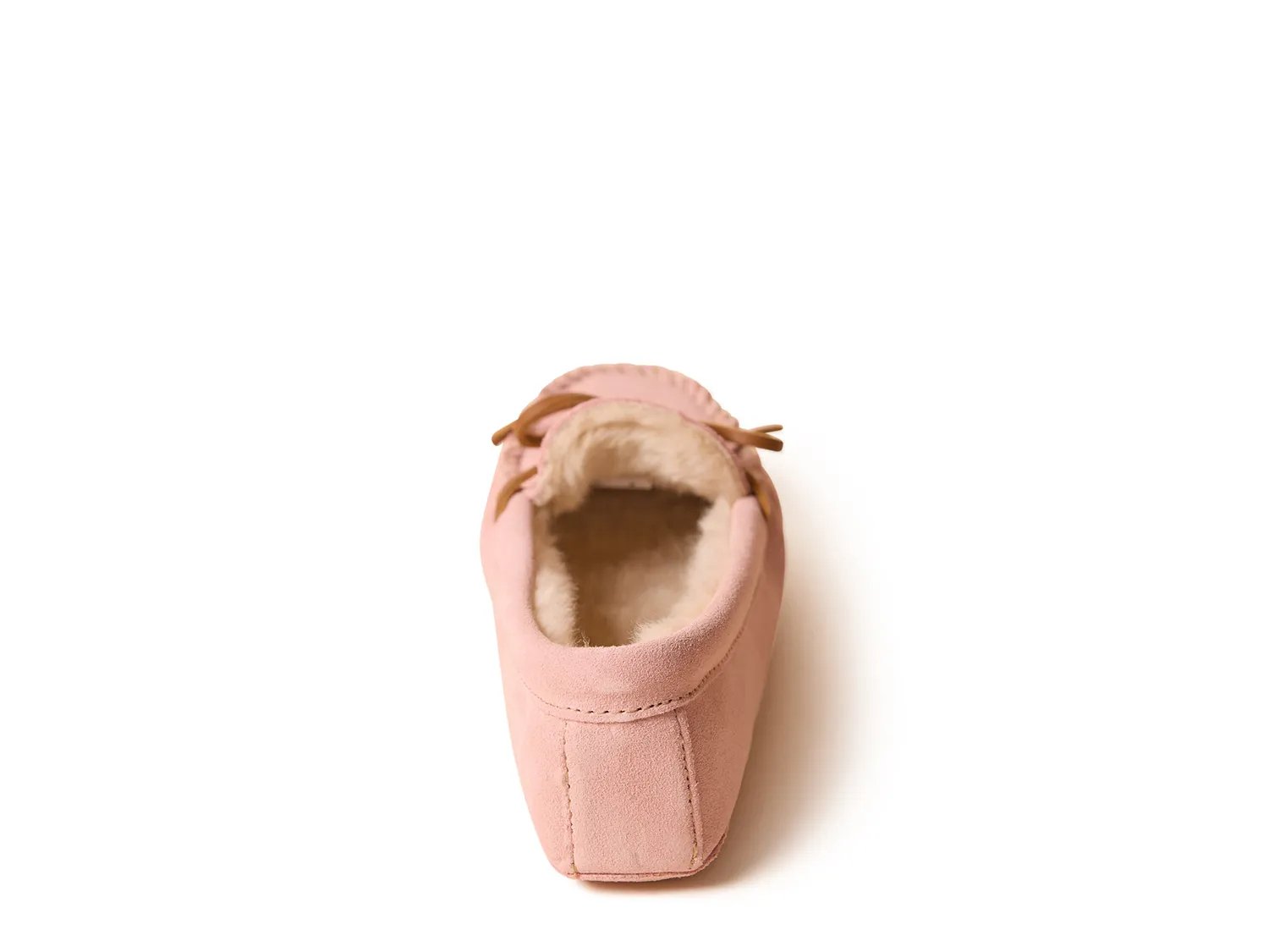 Тапочки Minnetonka Pile Lined Softsole Slipper - Women's, светло-розовый — фото 3
