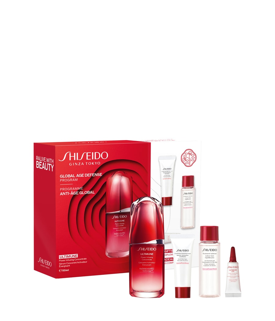

Набор для ухода за лицом Shiseido Ultimune Value Set, 1 шт.
