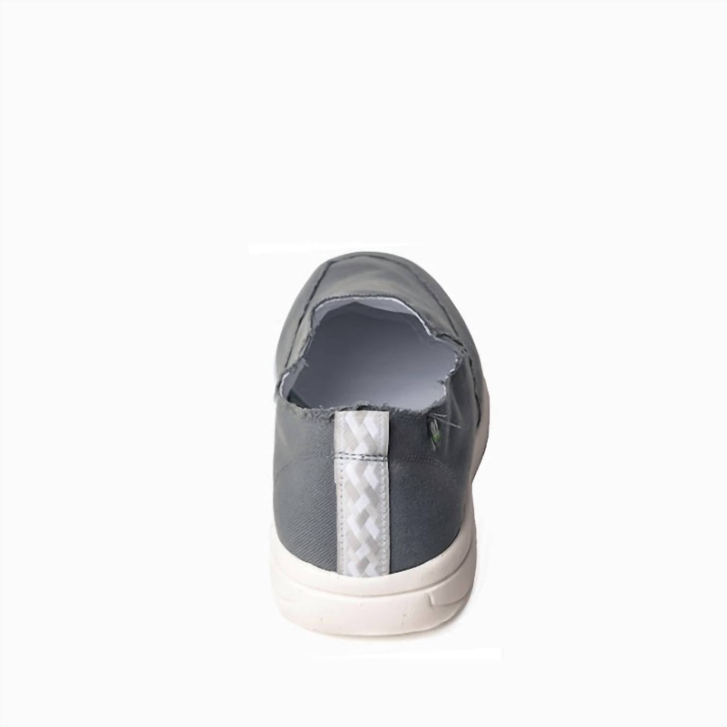 Мужские кеды Expanse Canvas Slip-On серого цвета Minnetonka — фото 2