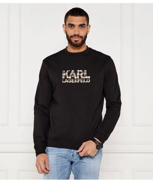 

Толстовка Regular fit Karl Lagerfeld, черный