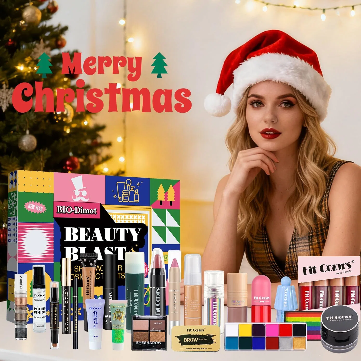 Набор косметики 24 предмета Beauty Searcher, сюрприз-бокс — фото 3