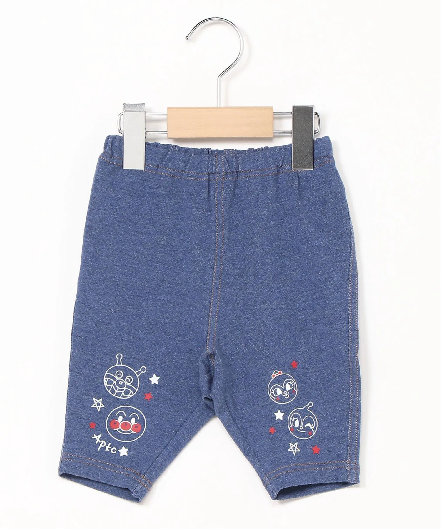Леггинсы из джинсовой ткани с принтом Anpanman Kids Collection, blue — фото 2