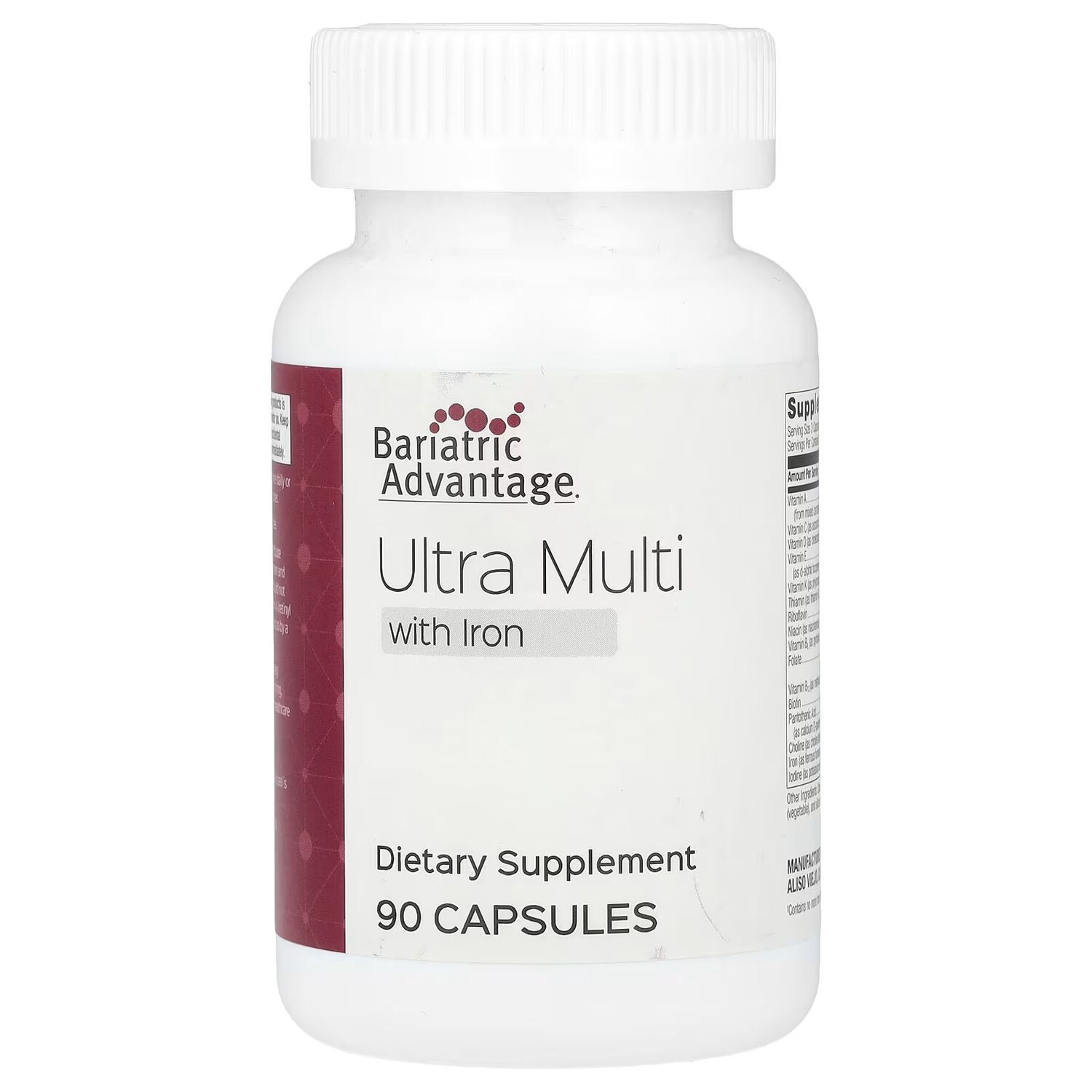

Ultra Multi с железом, 90 капсул Bariatric Advantage