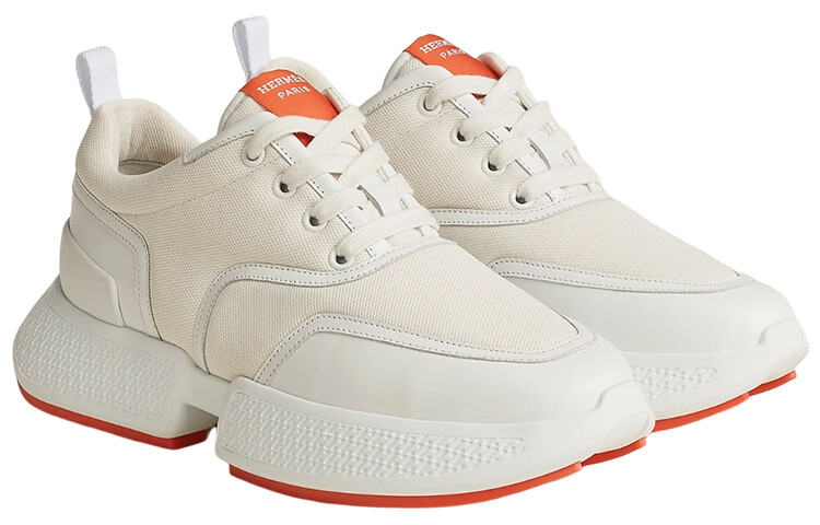 HERMES Giga Lifestyle Shoes Women's Low-top White — фото 3