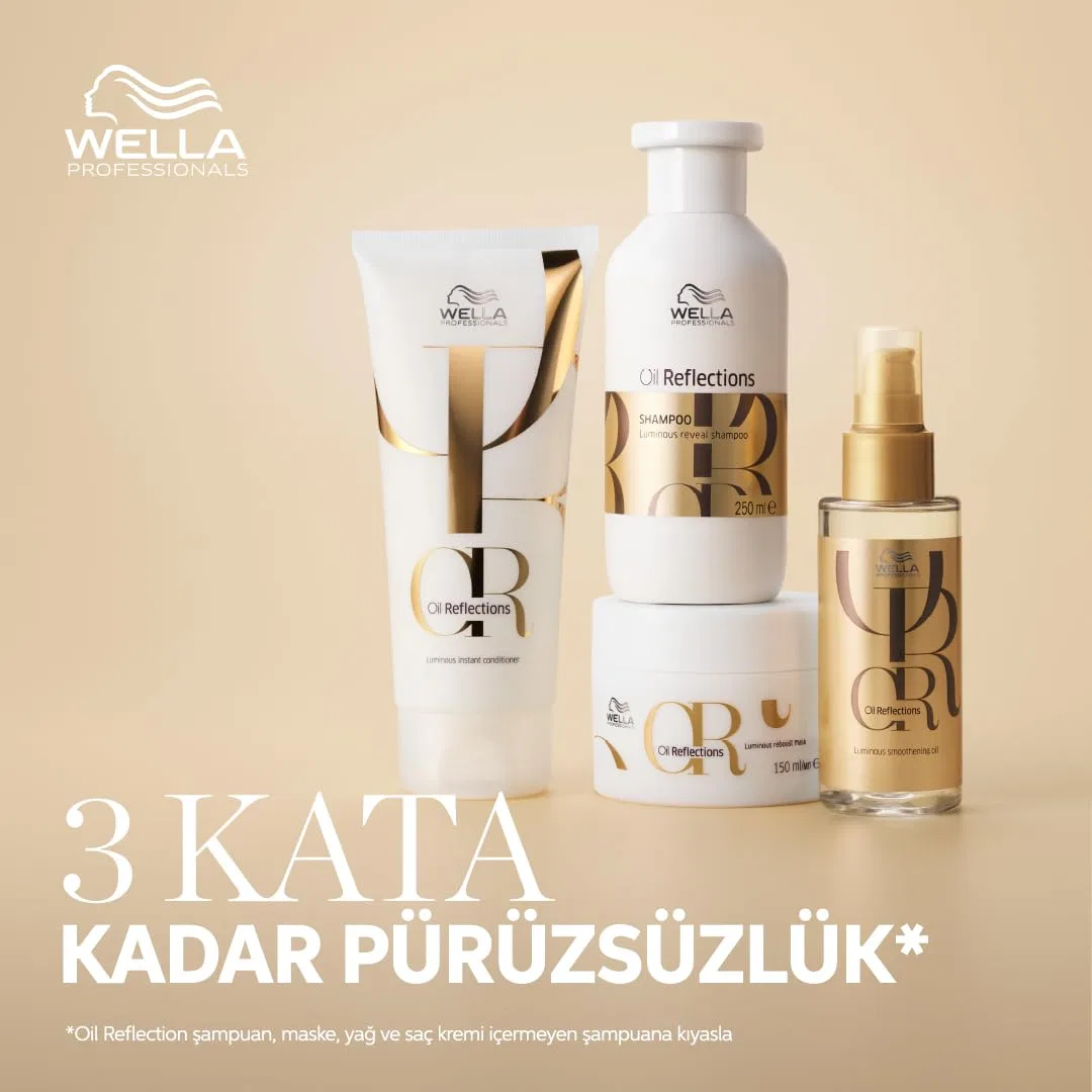 Разглаживающее масло для волос «Care Huile Lissante Sublimatrice Light Oil Reflections» от Wella, 30 мл Wella Professionals — фото 3