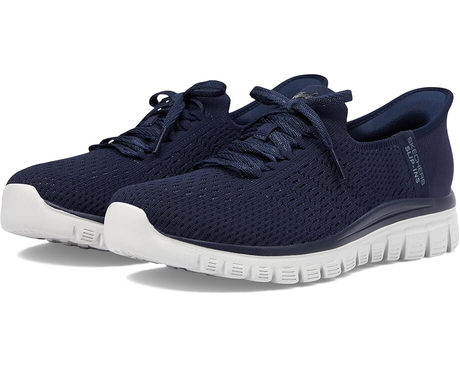 

Кроссовки SKECHERS Graceful - First Blush Hands Free Slip-Ins, темно-синий