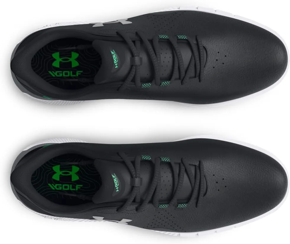 Мужские гольф-кроссовки Under Armour Drive Fade без шипов, черный/серый — фото 4