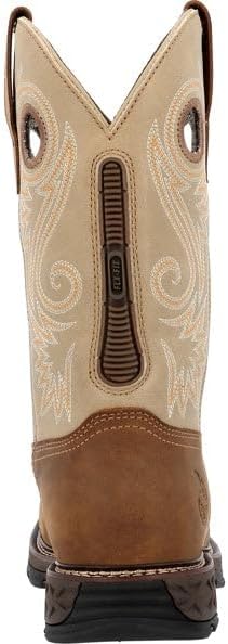 Ботинки Georgia Boot Carbo-Tec FLX 11 с алюминиевым носком на резиновой подошве, Brown and Bone — фото 4