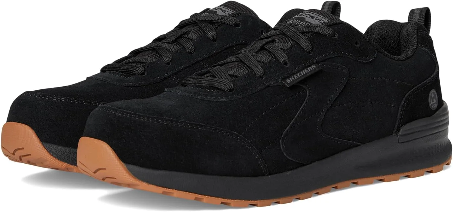 Мужские кроссовки Skechers Bulklin Atlis Comp Toe, черный