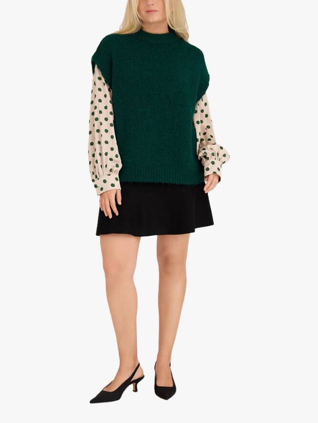 

Patrisia вязаный жилет топ A-VIEW, Dark Green