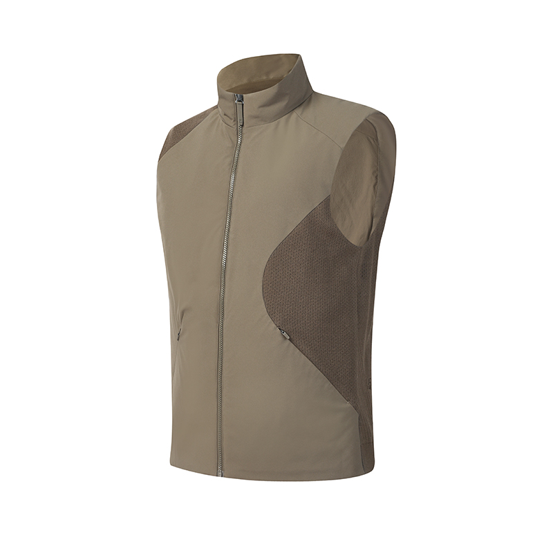 

Мужской жилет для гольфа, цвет карамельный кофе Fila, caramel коричневый