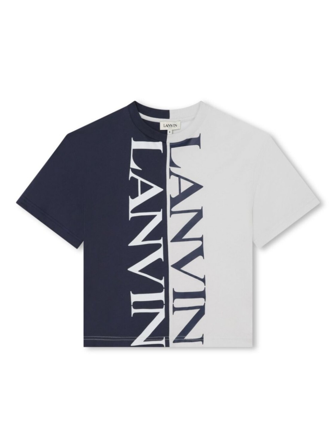 

Lanvin Enfant футболка с логотипом, синий