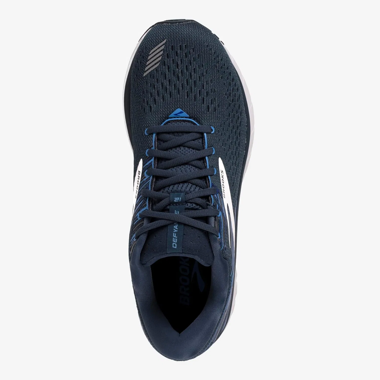Мужские кроссовки Brooks Defyance 12, Midnight Blue Azure Blue White — фото 3