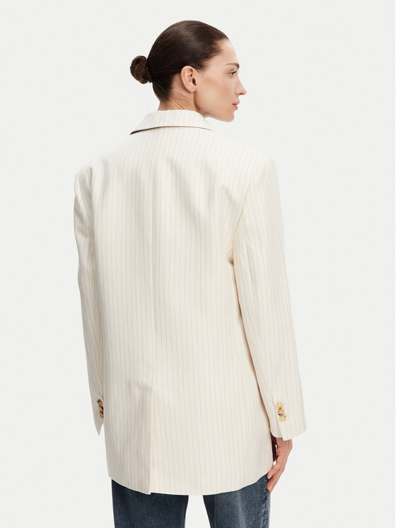 Куртка свободного кроя WW0WW46167 Tommy Hilfiger, бежевый — фото 3