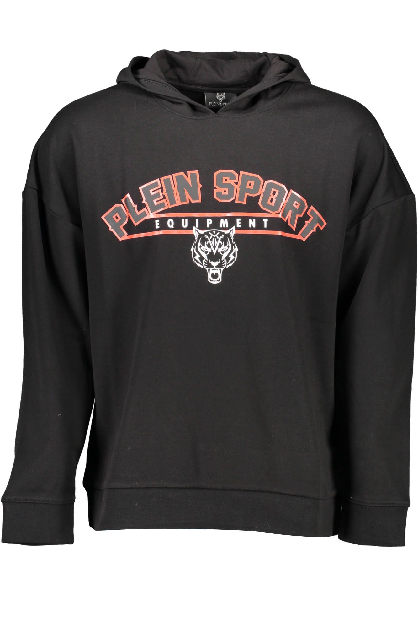 

Черный хлопковый мужской свитер Plein Sport
