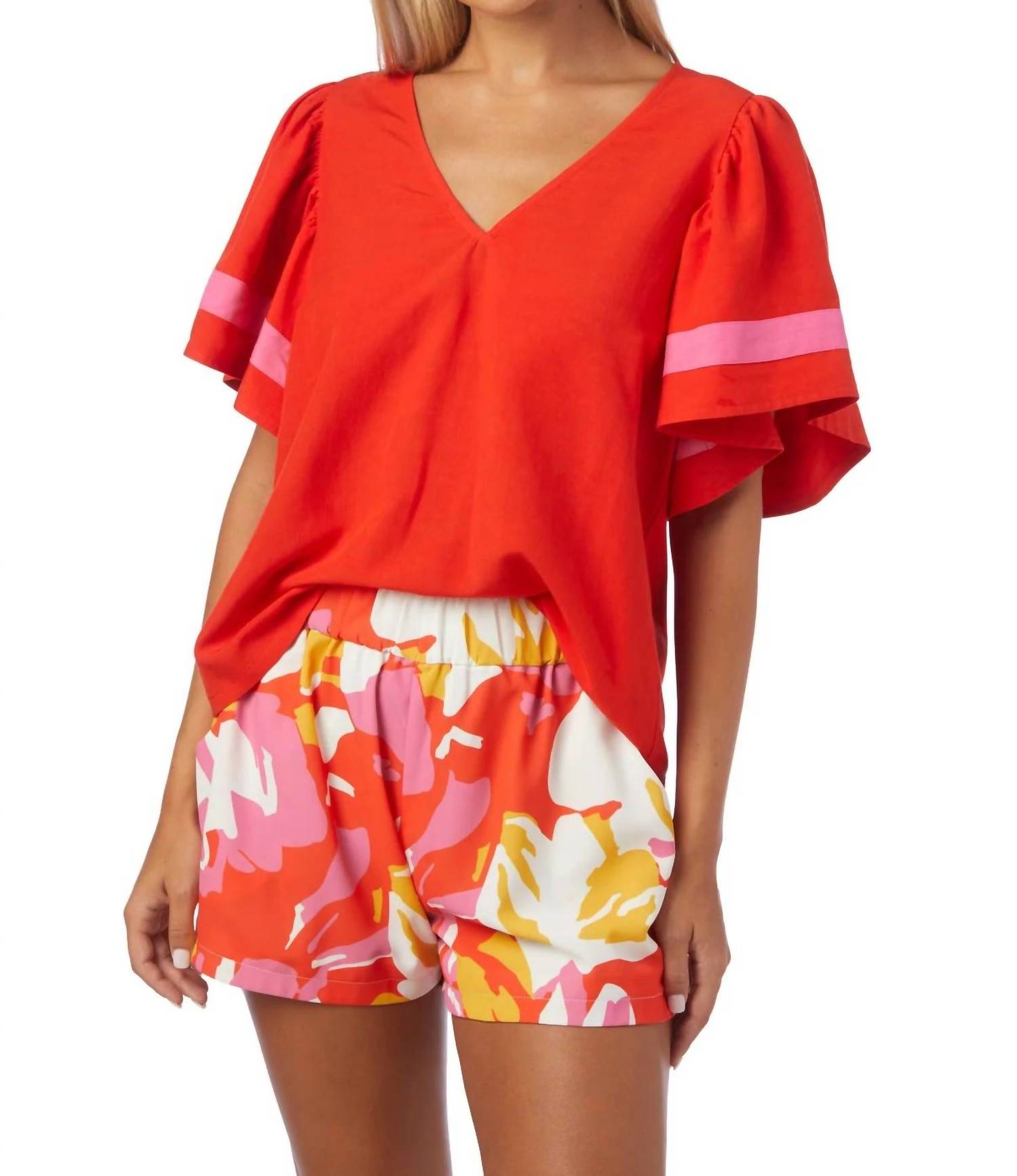 

Шорты женские Crosby by Mollie Burch, цвет coral charm