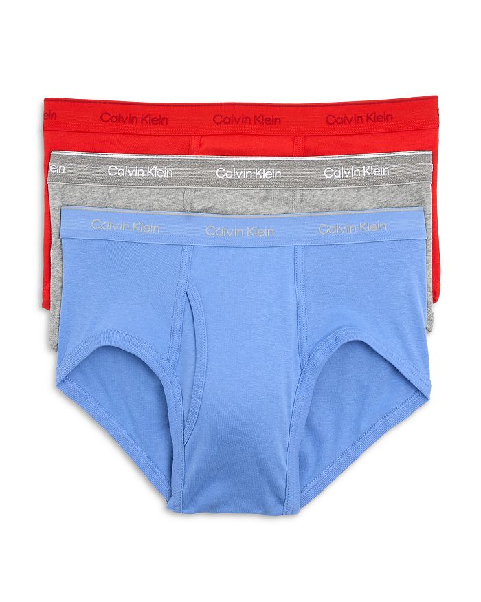 

Хлопковые классические трусы, 3 шт. Calvin Klein, мультиколор