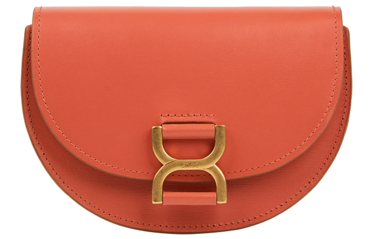 

Chloé Сумка кроссбоди мини женская оранжевая