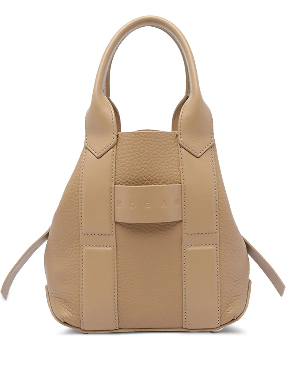 

Маленькая сумка-тоут Shopping Script Hogan, нейтральный