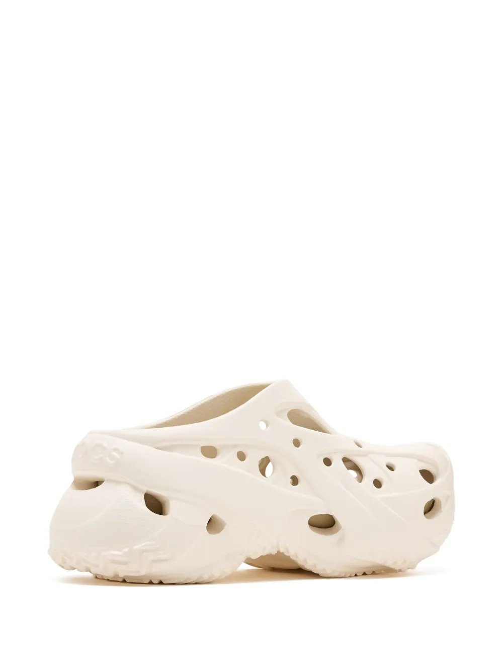 Клоги Caged Crocs, белый — фото 2