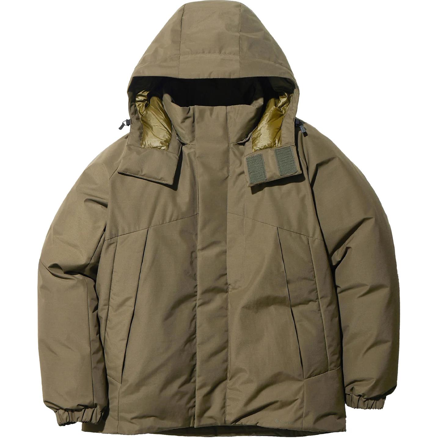 

Пуховики женские с капюшоном Moderate Others Snow Peak, зеленый/зеленый