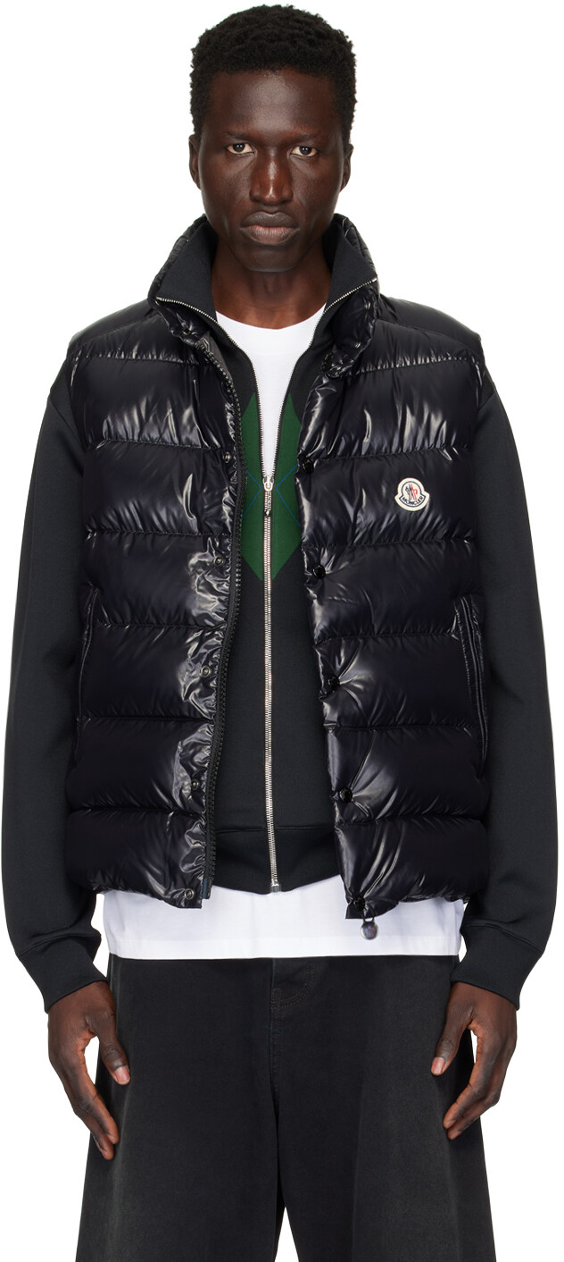 

Жилет Tibb Down Moncler, черный