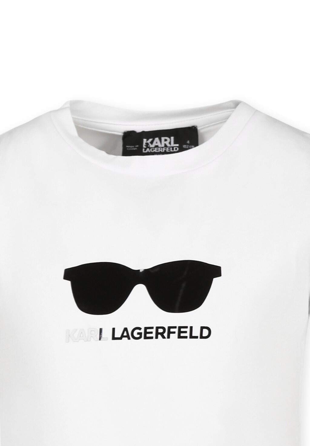 

Футболка с принтом Karl Lagerfeld, белый
