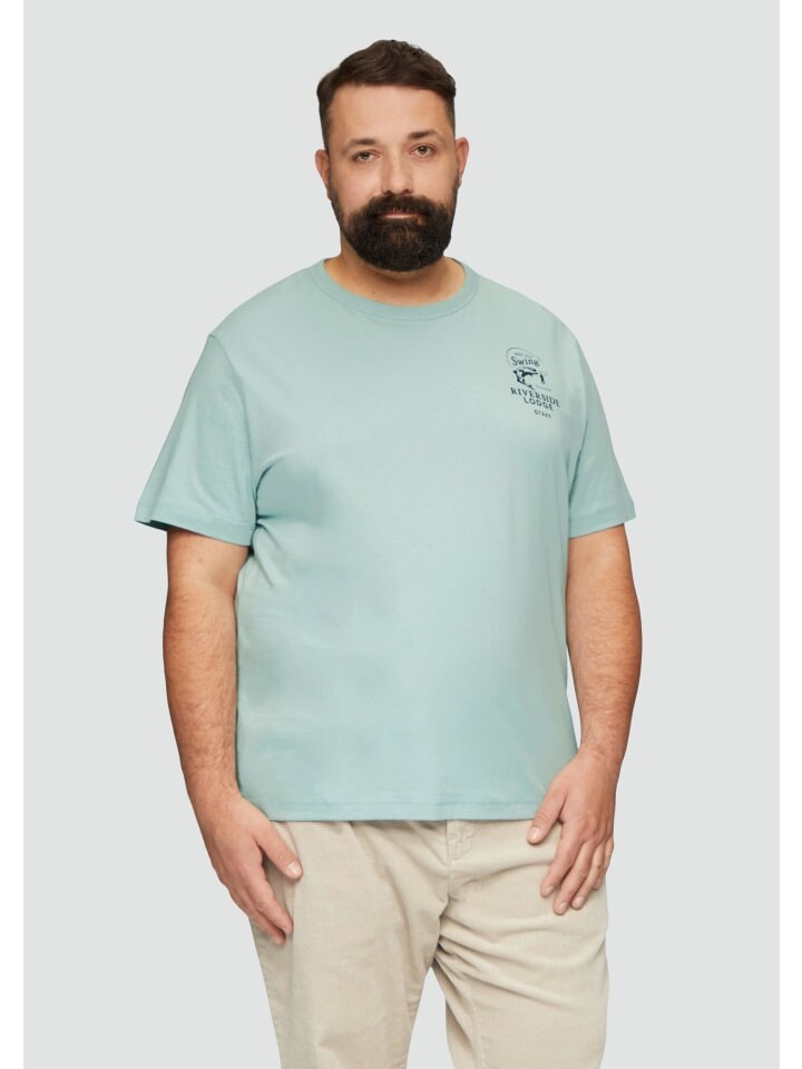 

Футболка s.Oliver T-Shirt kurzarm, зеленый
