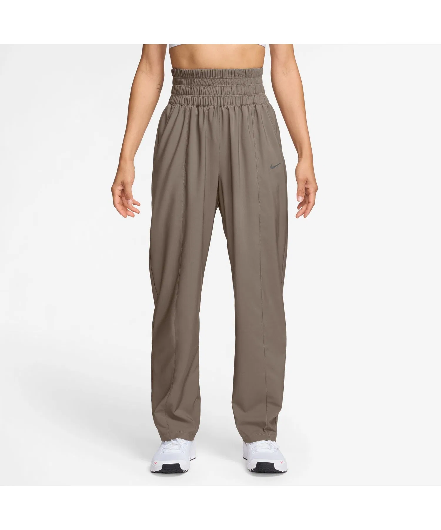 Женские спортивные брюки NIKE One чёрные — фото 2