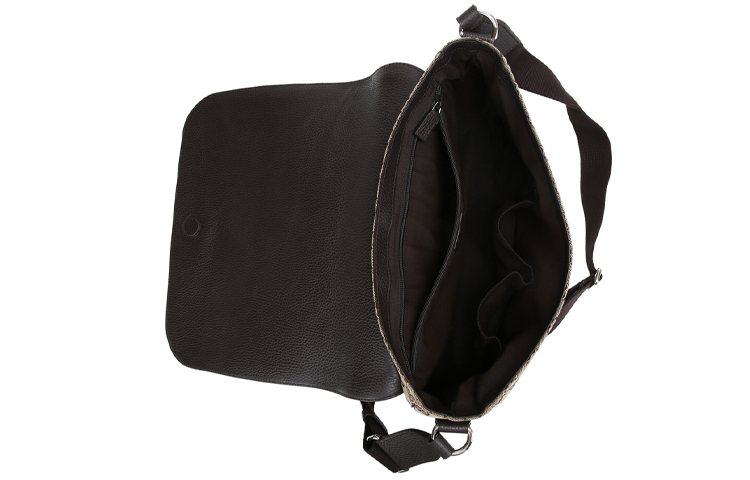 

GUCCI GG Supreme Canvas Large Crossbody Bag Messenger Bag Men Brown