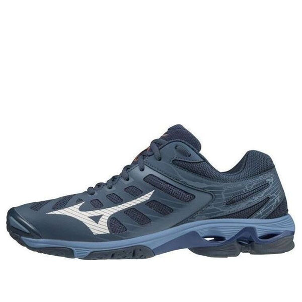 

Кроссовки wave voltage 'blue white' Mizuno, синий