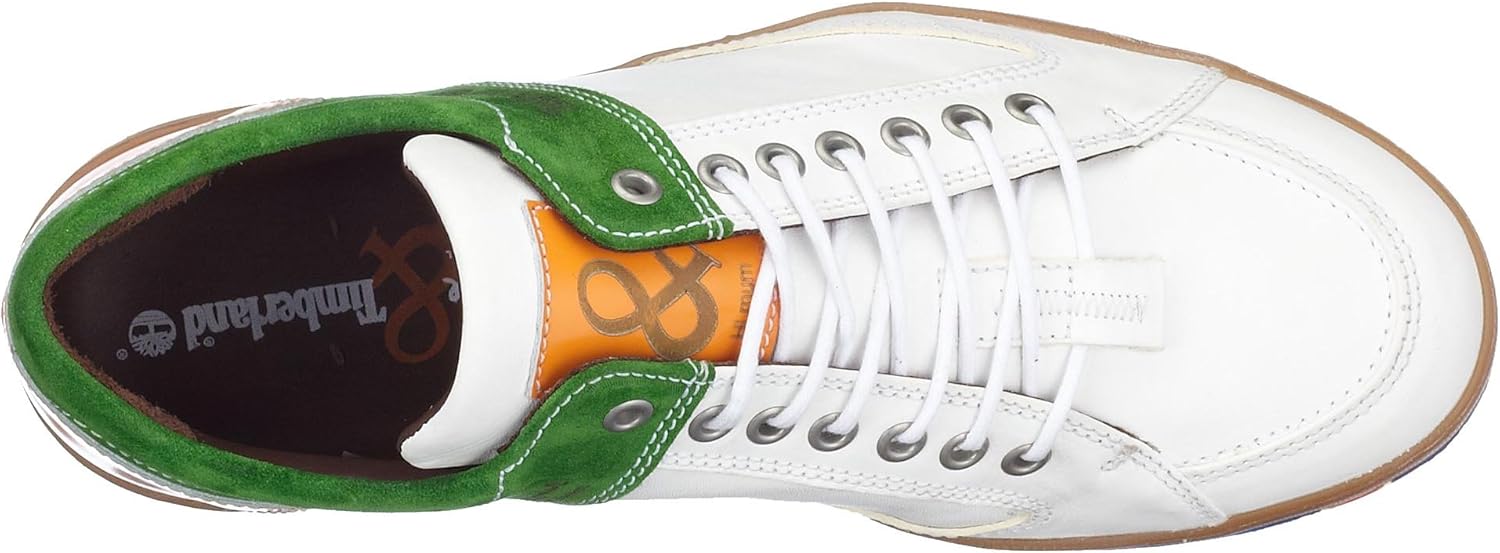 Timberland VB Super Ox 63507 мужские кроссовки, White Green — фото 3