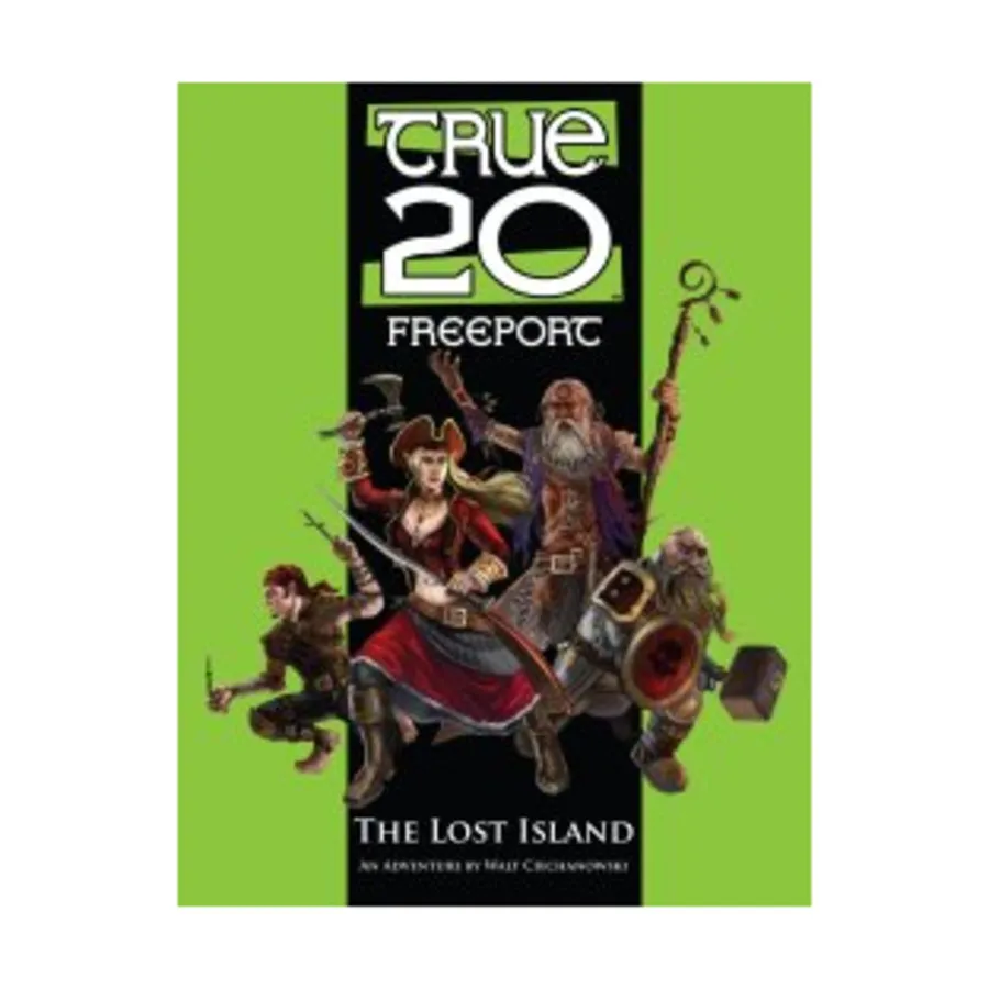 

True20 Freeport - The Lost Island, True20 Adventure Roleplaying (Green Ronin Publishing), мягкая обложка