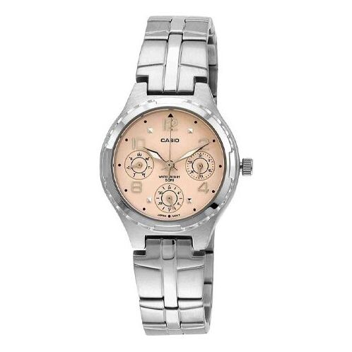 

Часы analog 'silver' Casio, серебряный
