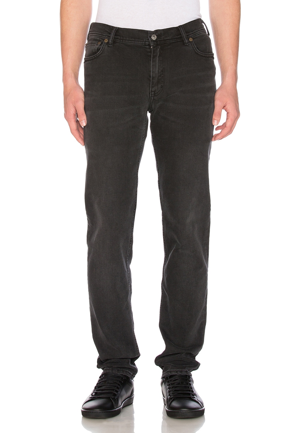 

Северные джинсы с прямыми штанинами Acne Studios, Used Black